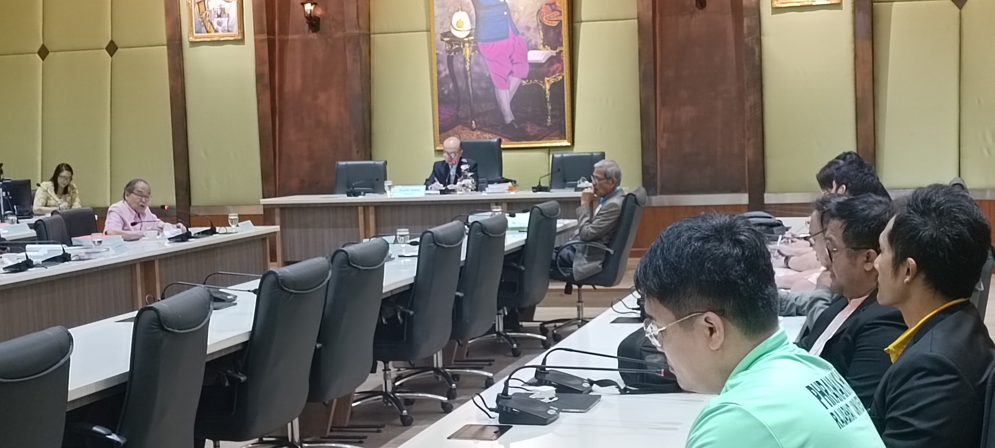 การประชุมคณะกรรมการกลั่นกรองหลักสูตรและวิชาการ   ครั้งที่ 7/2568  วันจันทร์ที่ 23 มิถุนายน 2568