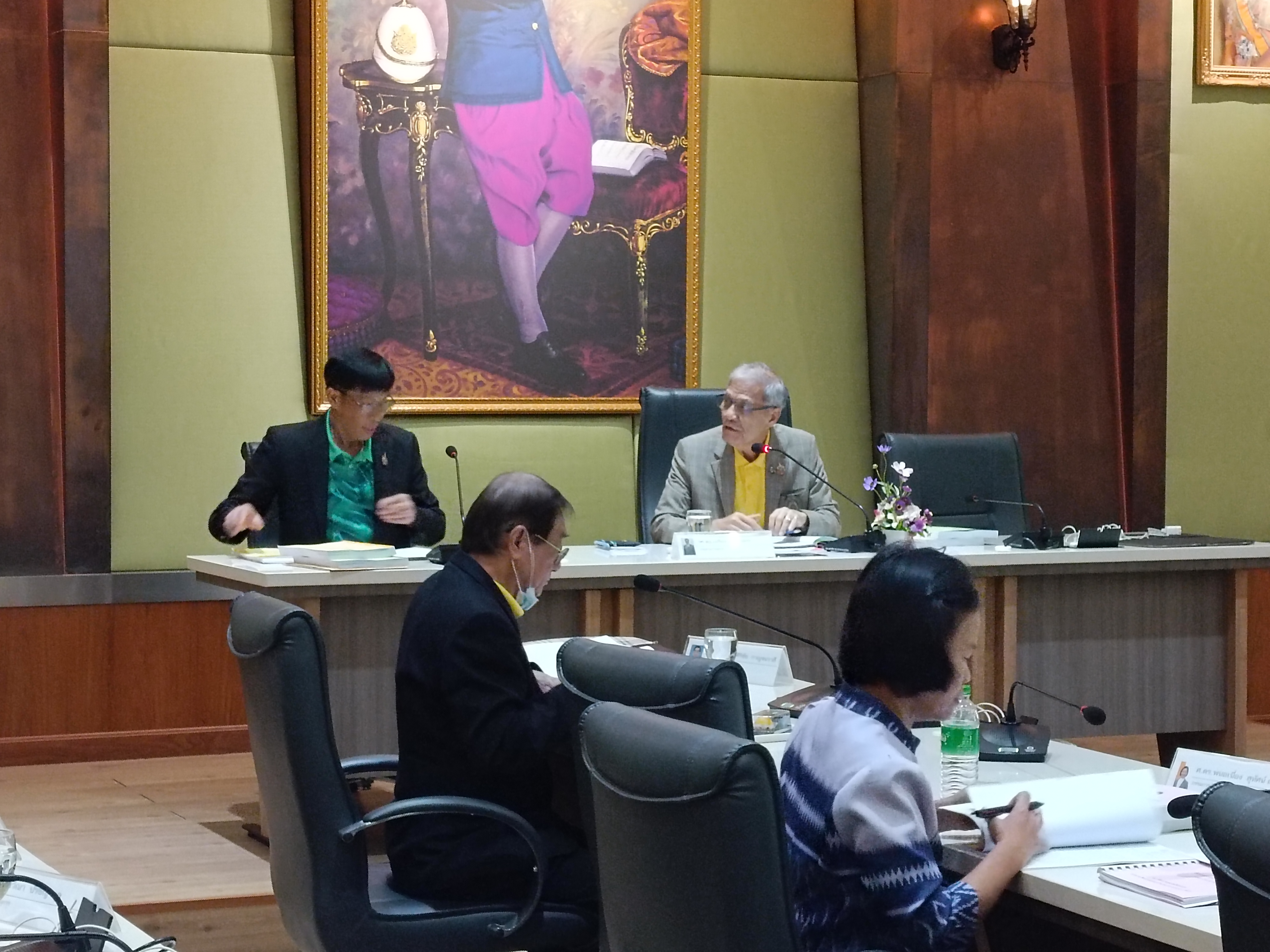 การประชุมสภาวิชาการ   ครั้งที่ 12/2568 วันพุธที่ 1 ตุลาคม พ.ศ. 2568