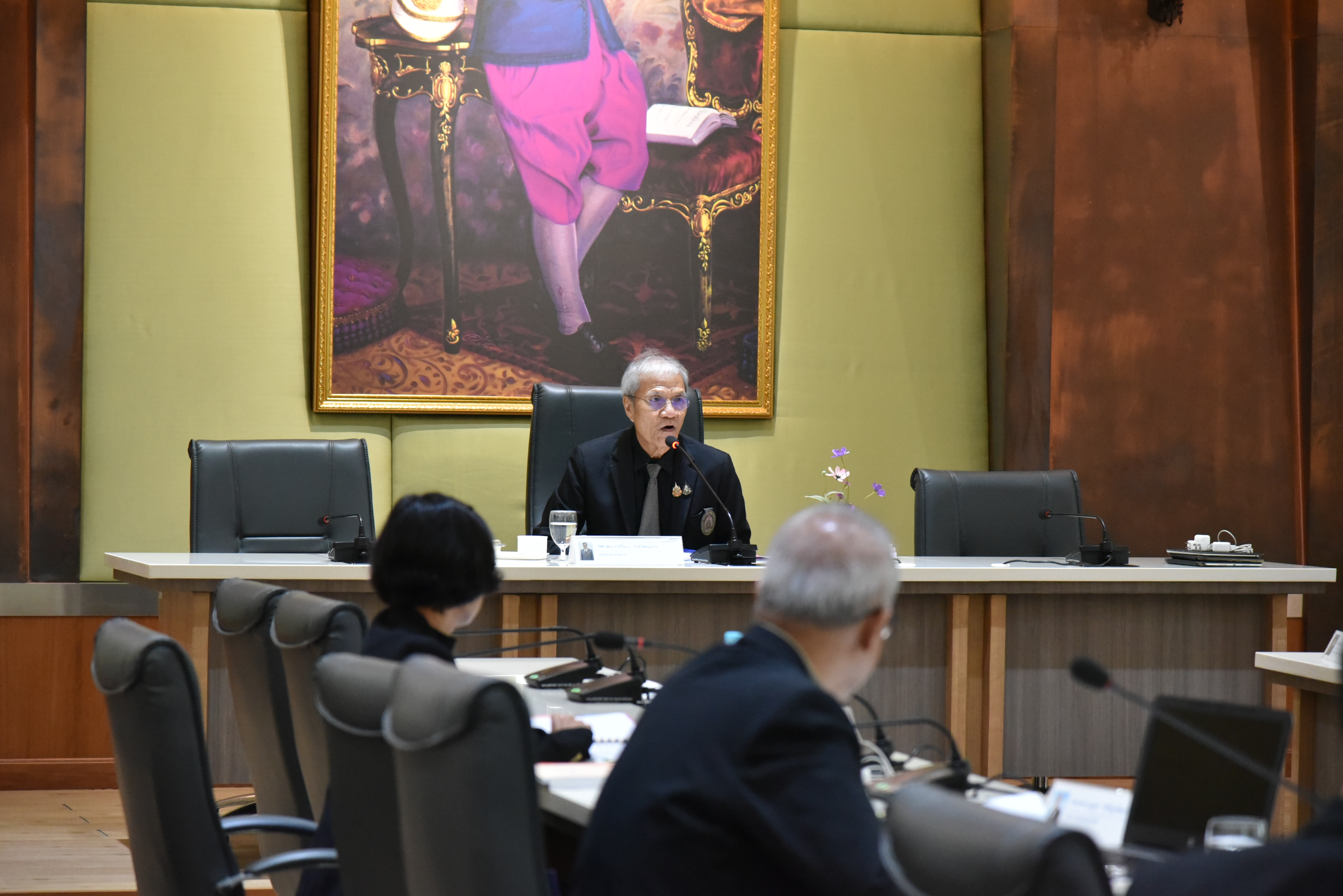 การประชุมสภาวิชาการ   ครั้งที่ 4/2569 วันพุธที่ 1 เมษายน พ.ศ. 2569