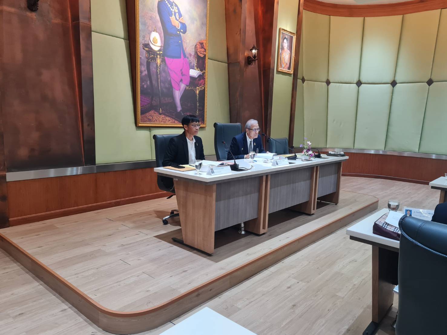 การประชุมสภาวิชาการ   ครั้งที่ 13/2568 วันพุธที่ 5 พฤศจิกายน พ.ศ. 2568