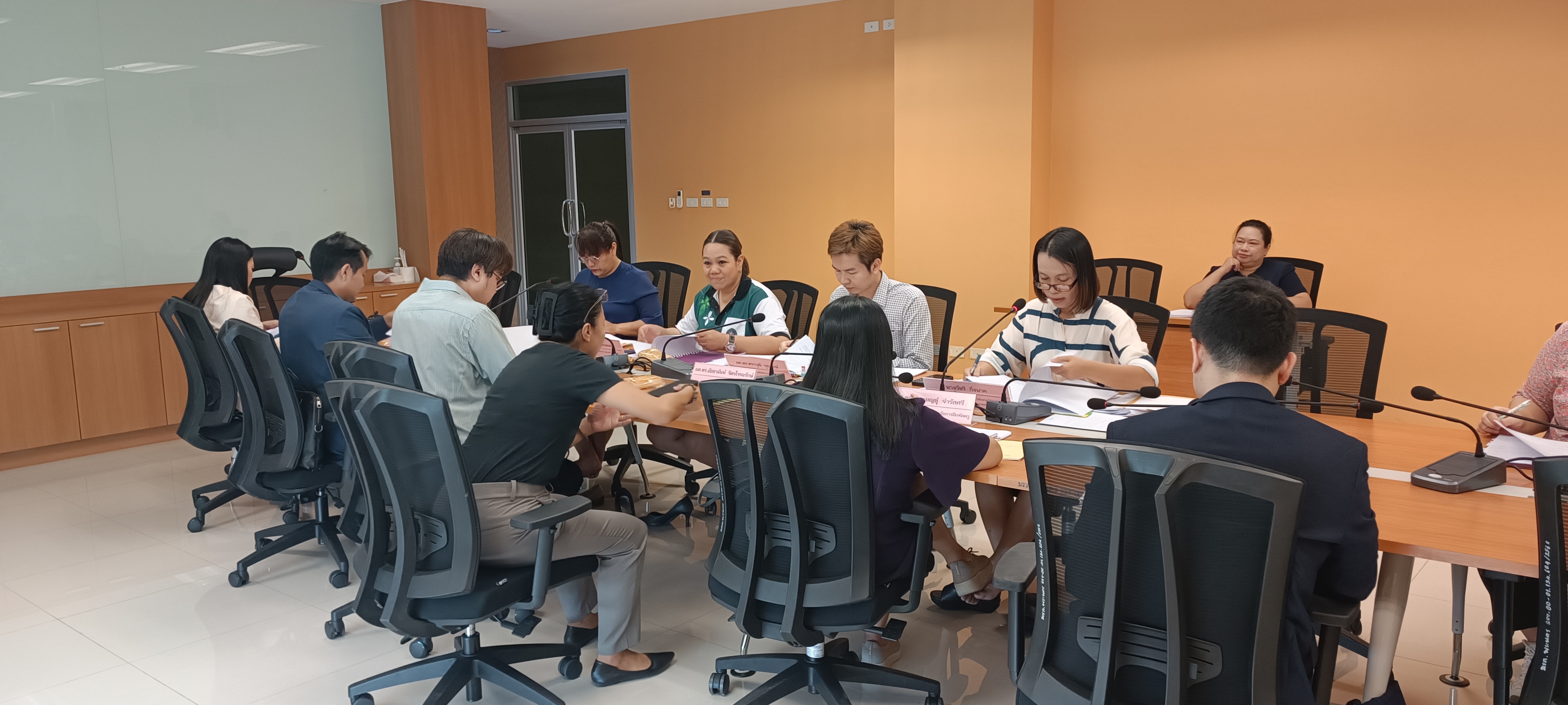 การประชุมคณะกรรมการวิชาการ  ครั้งที่ 9/2568 วันพุธที่ 17 กันยายน 2568