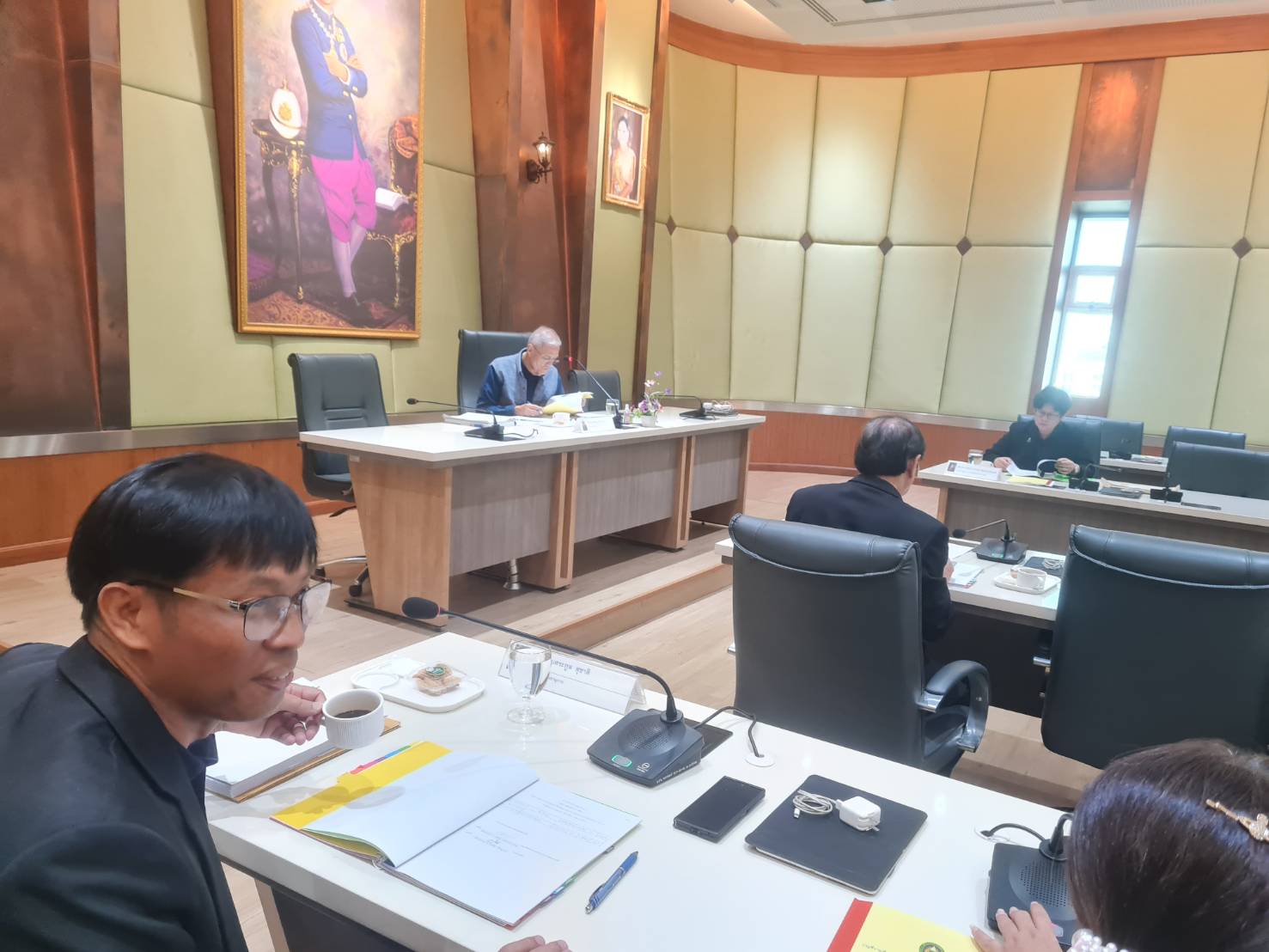 การประชุมสภาวิชาการ   ครั้งที่ 2/2568 วันพุธที่ 4 กุมภาพันธ์ พ.ศ. 2569